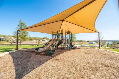 playground for kids at Firefly Resort in Fredericksburg TX