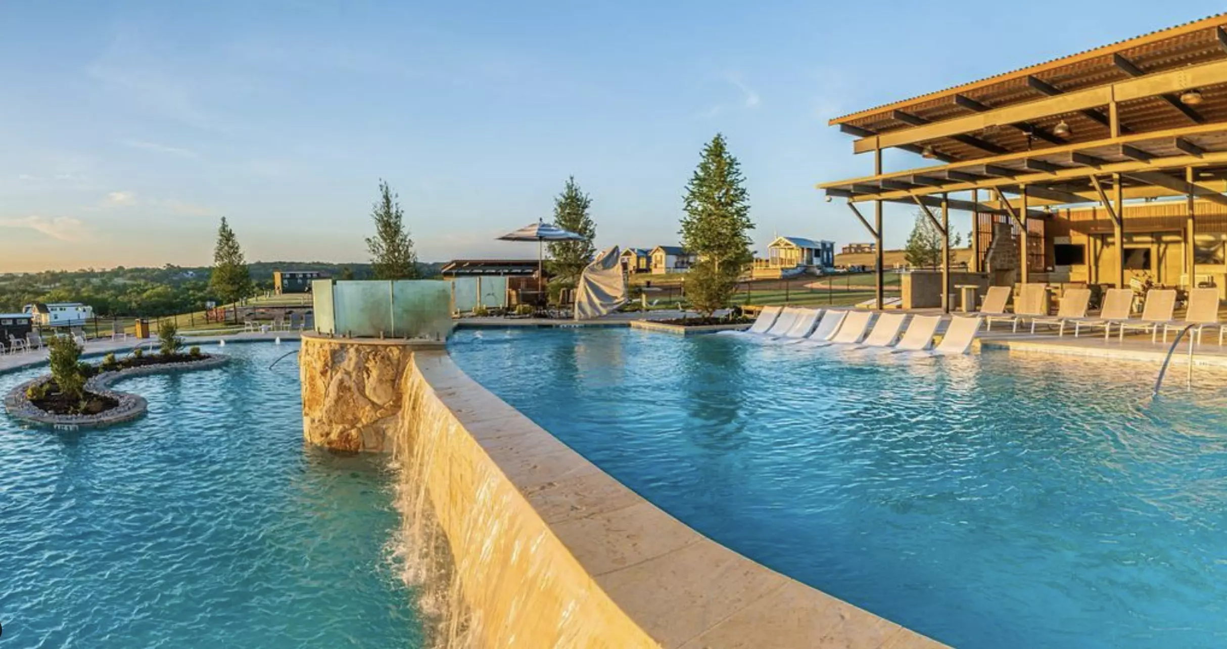 FireFly Resort Pool Texas