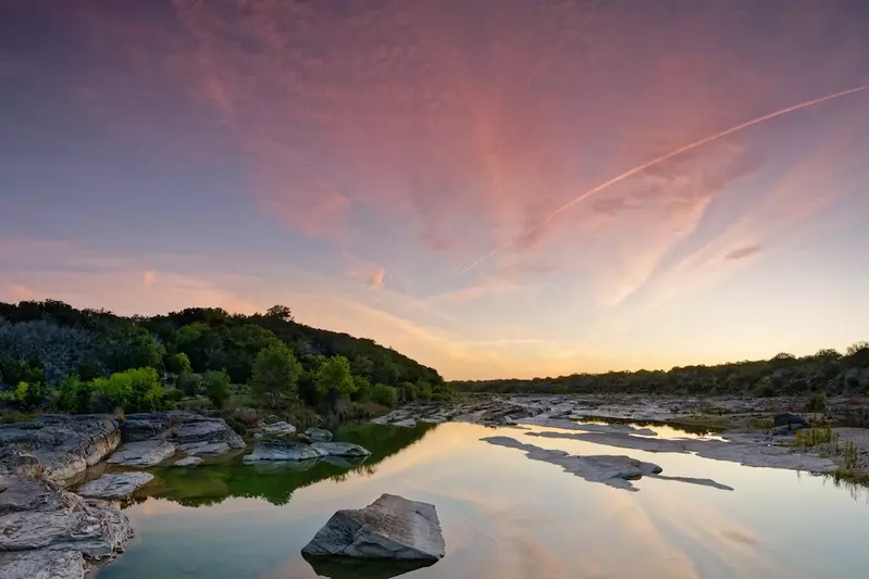 Texas Hill Country sunset