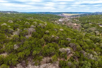 texas hill country from air