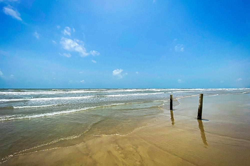 beach at Mustang Island State Park