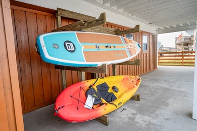 watercraft rentals at Firefly Resort, a top destination for RV camping in Texas