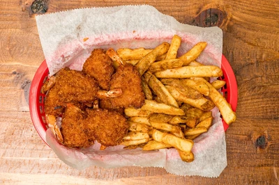 you'll find fried shrimp at the top seafood restaurants in Corpus Christi